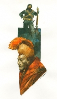 Il Collezionista, ep.  La collana di Padmasumbawa  back cover - Sergio Toppi  Comic Art